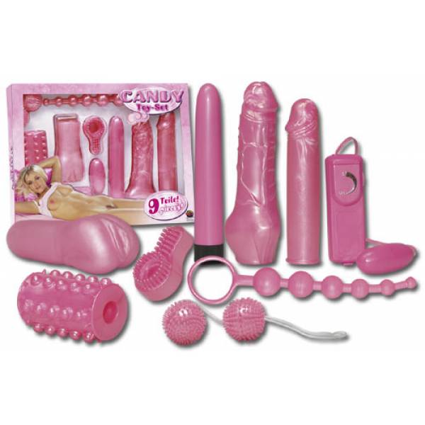 Pinkki Setti 9 seksivälinettä