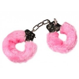 Pehmustetut käsiraudat, pinkki